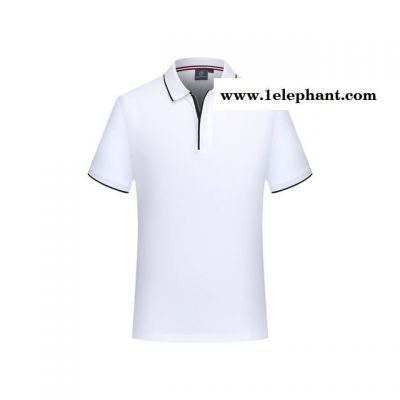 工作服定做  企业40支精梳棉翻领短袖专业定制工作服T恤广告衫文化衫工装图4