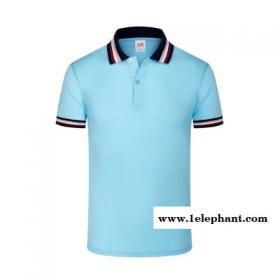 夏季短袖工作服广告衫文化衫t恤POLO衫定制logo工厂工衣批发图4