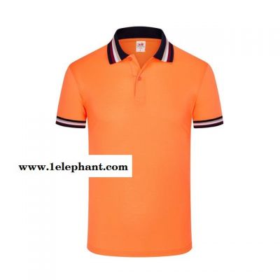 夏季短袖工作服广告衫文化衫t恤POLO衫定制logo工厂工衣批发图5