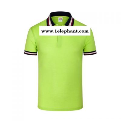 夏季短袖工作服广告衫文化衫t恤POLO衫定制logo工厂工衣批发图3