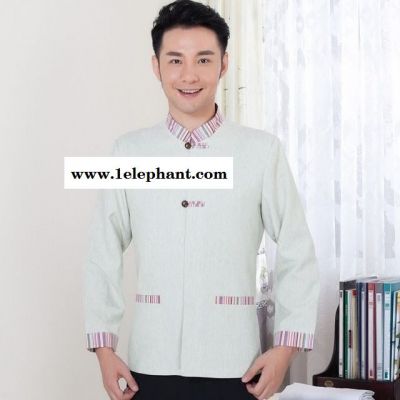 保洁服长袖秋冬装女 酒店宾馆客房服务员工作服 物业保洁服装加厚 团体服图5