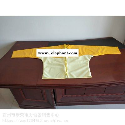 电工防护绝缘网衣YS126-11-03夏季防触电绝缘网眼上衣无领绝缘衣图2