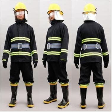哈尔滨市供应优质安全消防站消防服 02款消防灭火防护服 消防站斗服 五件套消防服装 防化服 消防腰带 消防手套