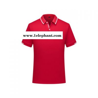 工作服定制短袖翻领polo衫夏季休闲t恤工作服文员服集体服定制印logo图8