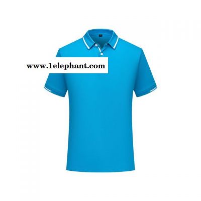 工作服定制短袖翻领polo衫夏季休闲t恤工作服文员服集体服定制印logo图3