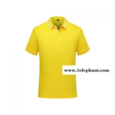 工作服定制短袖翻领polo衫夏季休闲t恤工作服文员服集体服定制印logo图7