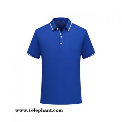 工作服定制短袖翻领polo衫夏季休闲t恤工作服文员服集体服定制印logo图9