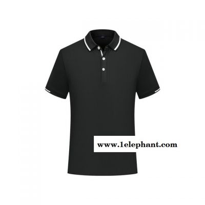 工作服定制短袖翻领polo衫夏季休闲t恤工作服文员服集体服定制印logo图2