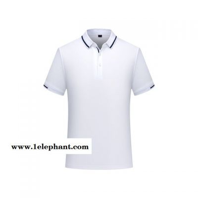 工作服定制短袖翻领polo衫夏季休闲t恤工作服文员服集体服定制印logo图5