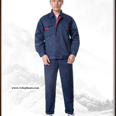 厂家直销全工艺涤棉厚纱卡工作服，冬，夏装图2