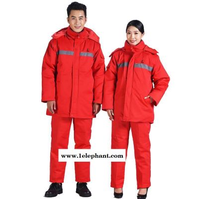 联友  长袖工作服套装男女士耐磨秋冬季加厚保洁工厂汽修上衣劳保服定制图2