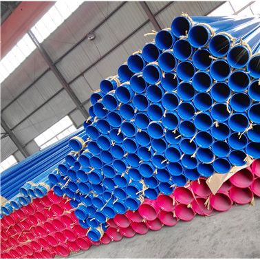 天合元 阻燃涂塑复合管  抗静电涂塑钢管 出炉价格