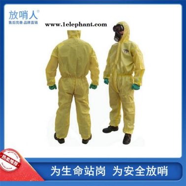 LAKELAND/雷克兰CT1S428E凯麦斯1带帽连体衣 连体防化服 耐酸碱防护服