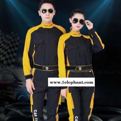 连体汽修服定做，连体汽修工作服定做，连体维修工装定制，汽车4s店车间工装图2