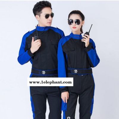 连体汽修服定做，连体汽修工作服定做，连体维修工装定制，汽车4s店车间工装图6