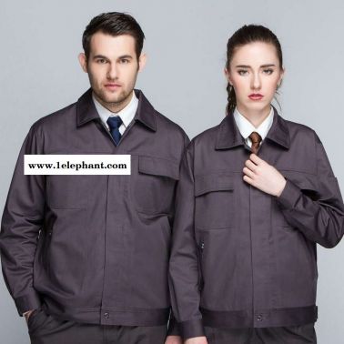 工作服那家好 工服排行  工作服款式图片 厂家直销经销商价格 2114铁灰 职道工装