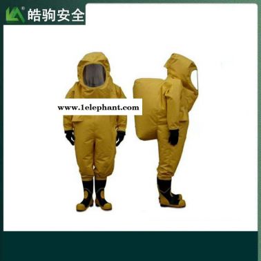 耐热老化性能 A级防护服 重型防护服规格型号 上海皓驹HJF0102 重型防化服一级化学防护服