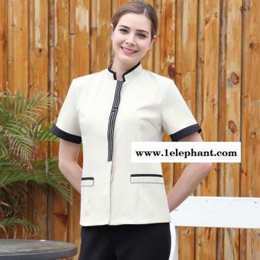 保洁工作服 短袖酒店 宾馆客房 保洁员夏装PA物业家政楼层WWXB001