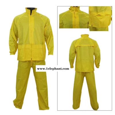 江西 防风防雨防护服 环卫服荧光 出厂报价 深呼吸 反光防雨工作服图5