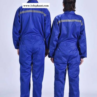 中织劳保服厂服定做车间工作服春秋夏男女长袖工作服4S店汽修工装厂家图2