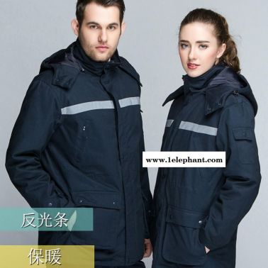 合肥冬季工作服 加厚员工外勤4S店棉服 快递送货员物流公司服装 职道工装