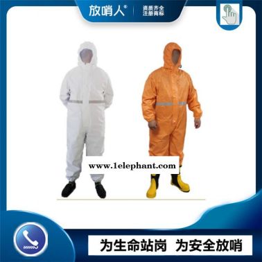 放哨人  FSR0201(红)  轻型防护服   连体带帽防护服   可消毒后重复使用