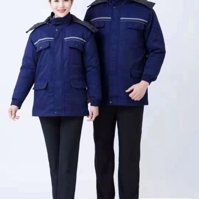 【秋冬工作服】永明长袖春秋工程服套装多色工作服立体口袋工厂车间时尚工装反光图2