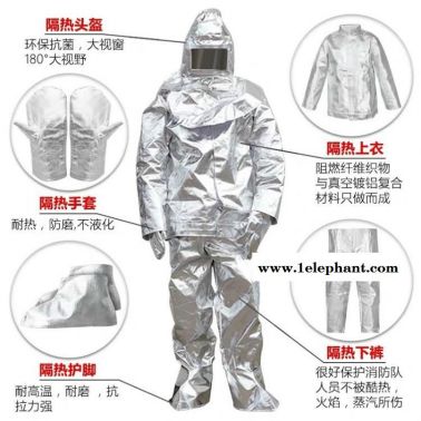 锦程JC-BH02铝箔防火服高温隔热服石油适用
