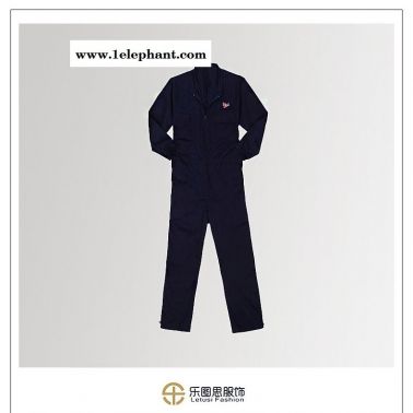 定制春秋季纯棉工装连体服  防水耐磨耐脏防护劳保服
