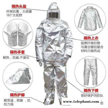 锦程JC-BH02连体隔热服高温隔热服玻璃厂用