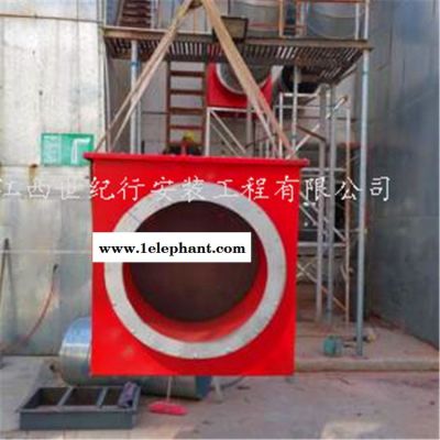饲料厂粉尘管道防火阀 单向阻火隔爆阀图2