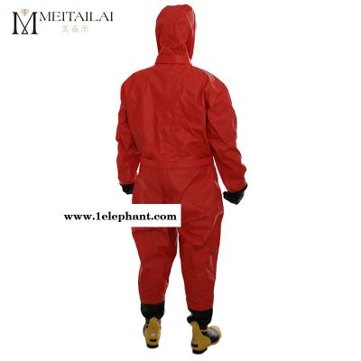 美泰来来服饰定制  防护服 隔离 连体带帽 轻型 生化防尘 耐酸碱 化学工作服 化工喷漆 实验防化服 防毒服 私人定制图2