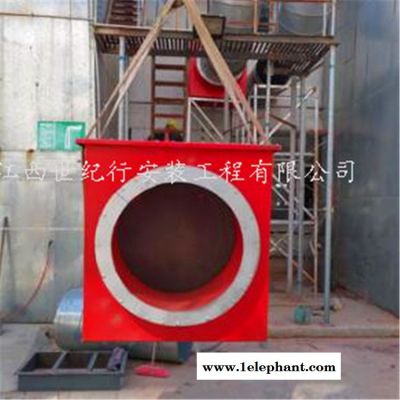 除尘管道隔爆阻火阀 除尘器管道单向阻火隔爆阀图2