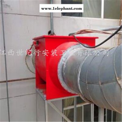 自锁式管道隔爆阀，止回防爆阀，常开式管道隔爆装置图2