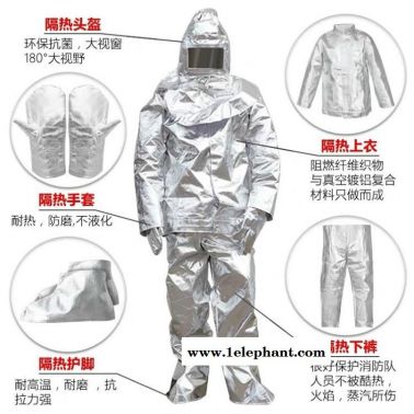 锦程JC-BH02连体防火服高温隔热服钢铁厂用