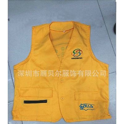 厂家定制 深圳男女装马甲 工地广告马甲图3