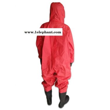 泰安防化服内置全封闭防化服耐酸碱防化服连体防化服