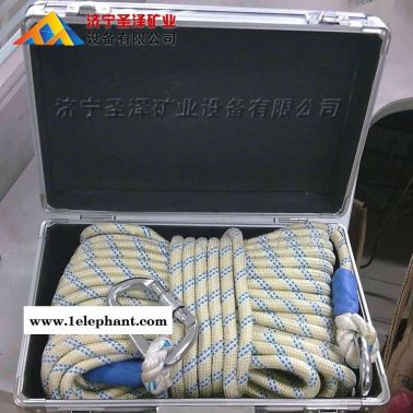 圣泽30m反光救生索 矿用反光救生索注意事项 发光救生索型号参数