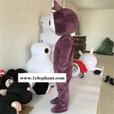 艺贝玩具人偶服订做 工厂直销人偶服定制 派传单公仔服装定制 批发人偶服公司 人偶服定做厂家