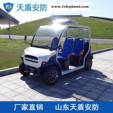 供应四座敞开式巡逻车 电动巡逻车功能 天盾批发零售