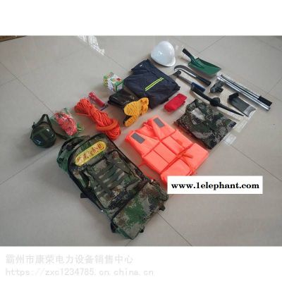 防汛救灾应急救援包防汛抢险防汛救灾工具包防汛组合工具包种类康荣图3