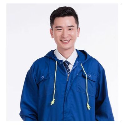 带帽连体工作服定做，长袖连体工装定做服，防尘防污喷漆服汽修服，定制绣字图5