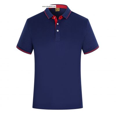夏装工作服，厂服，商务POLO衫定做批发图2