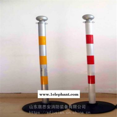 JSG-110不锈钢警戒标志杆 雷沃标志杆