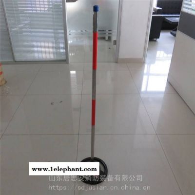 JSG-110不锈钢警戒标志杆 雷沃标志杆图2