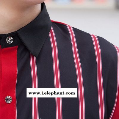 酒店西餐厅咖啡馆工作服 夏装快餐火锅店短袖 网咖酒吧服务员 服装女图4