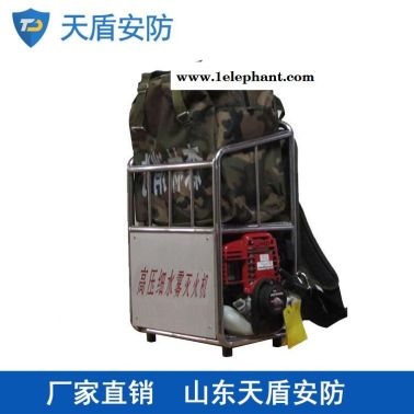 背负式高压细水雾灭火机供应商 天盾高压细水雾灭火机厂家 灭火器材