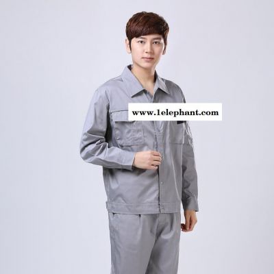 ALLYER欧业 春秋季工作服定做 劳保工装 结实耐磨透气吸汗 厂服定制企业logo图3