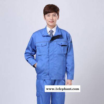 ALLYER欧业 春秋季工作服定做 劳保工装 结实耐磨透气吸汗 厂服定制企业logo图2