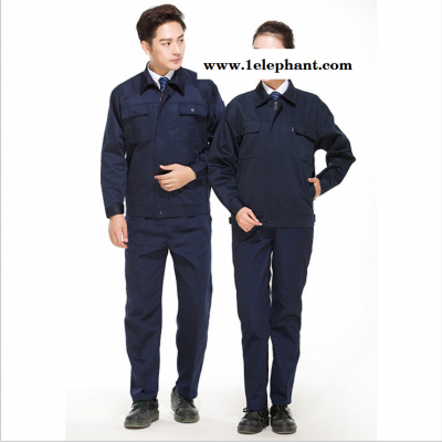 支持定制 防静电工作服舒适 套装劳保汽修服加工定做图2